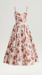 Vestido de tul y midi de Isold