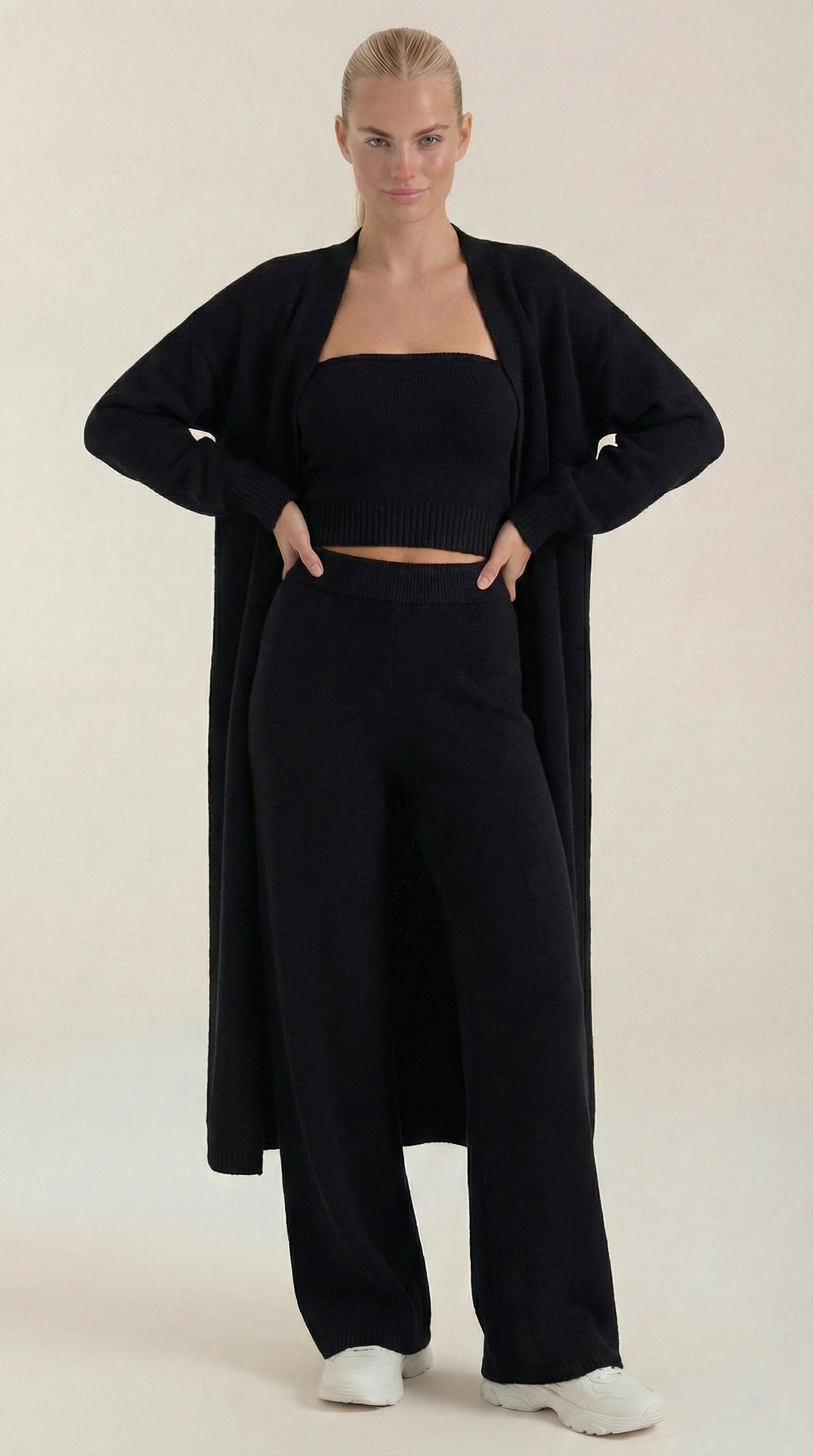 Conjunto de Ropa de Casa Jeanne Strick