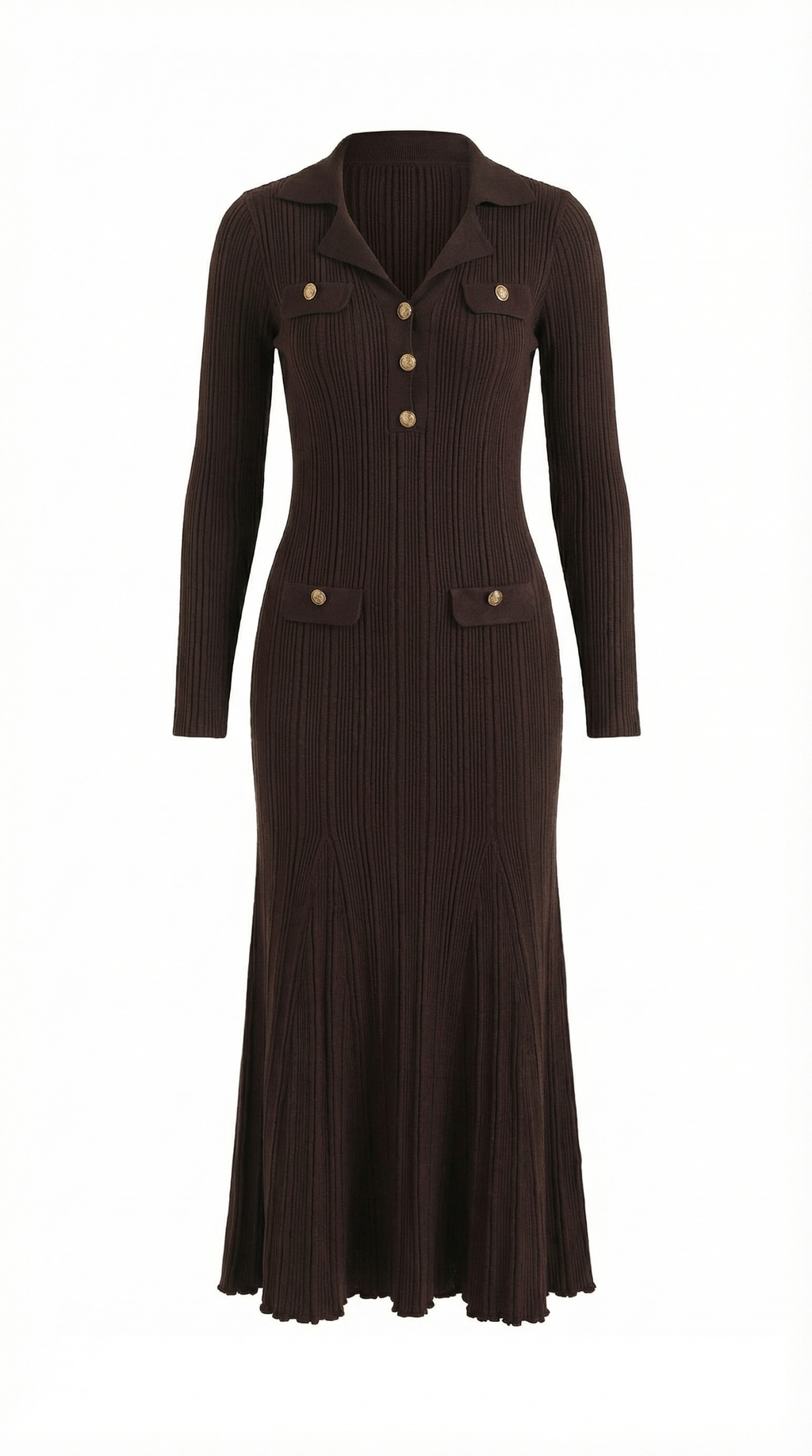 Vestido largo de Verónica Strick