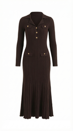 Vestido largo de Verónica Strick