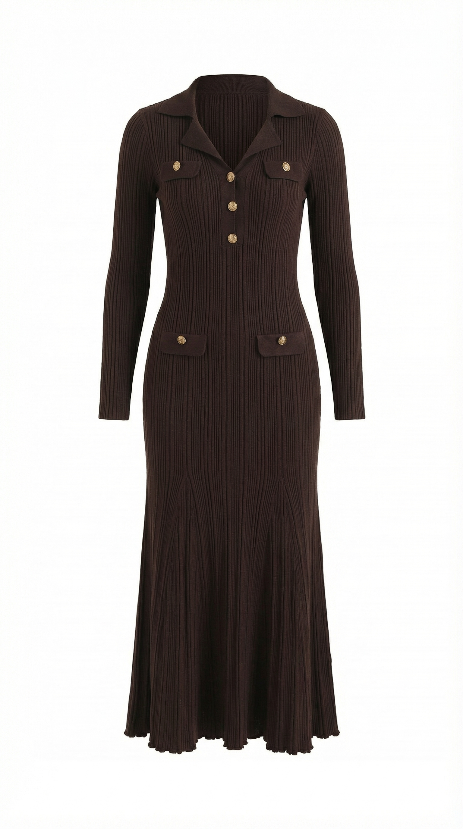 Vestido largo de Verónica Strick