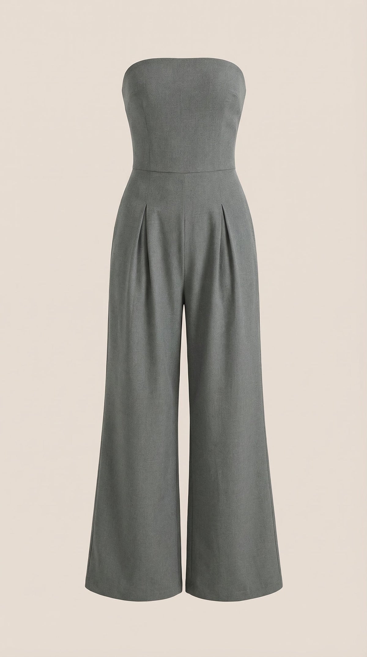 Mono Eliza Sin Tirantes con Pierna Amplia